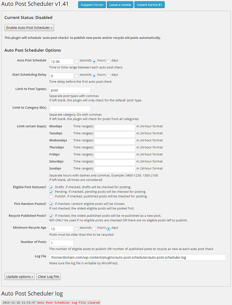 Best WordPress PLugin for Posting to Social Media: Auto Post Scheduler