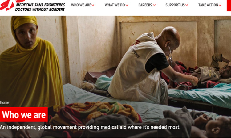 Top 10 Nonprofit Websites Built with Drupal: Doctors Without Borders