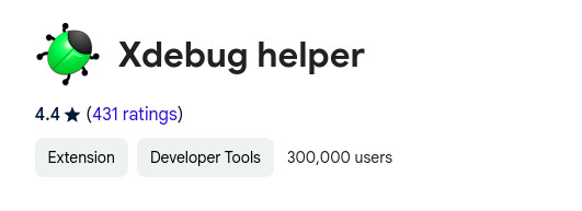 Image 14: Screenshot of the “Xdebug helper” plugin information page