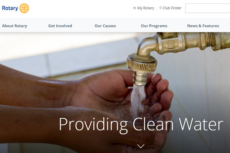 Top 10 Nonprofit Websites Built with Drupal: Rotary International