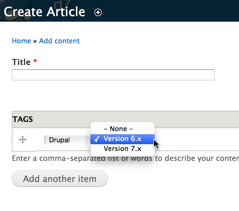 Essential Modules to Start Building Your Drupal Site With: Simple Hierarchical Select