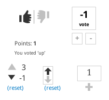 Drupal 8 Rating Modules: Vote Up/Down