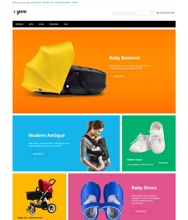 Best Free Magento 2 Themes- Ves Yume