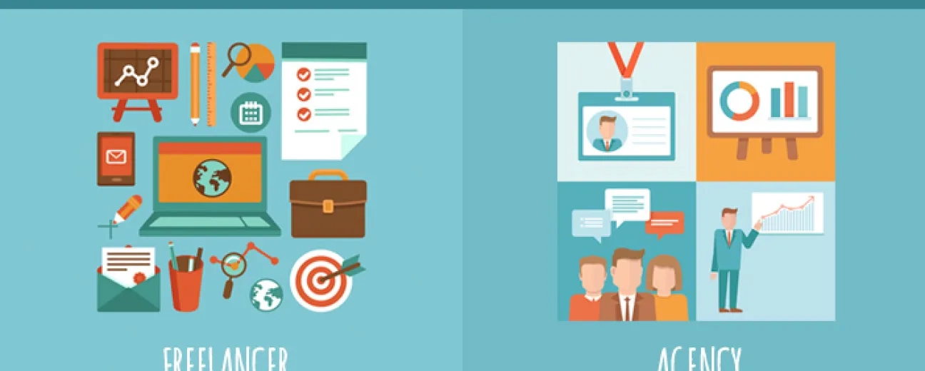 Six Reasons Why it's Better to Work With an Agency Instead of a Freelancer