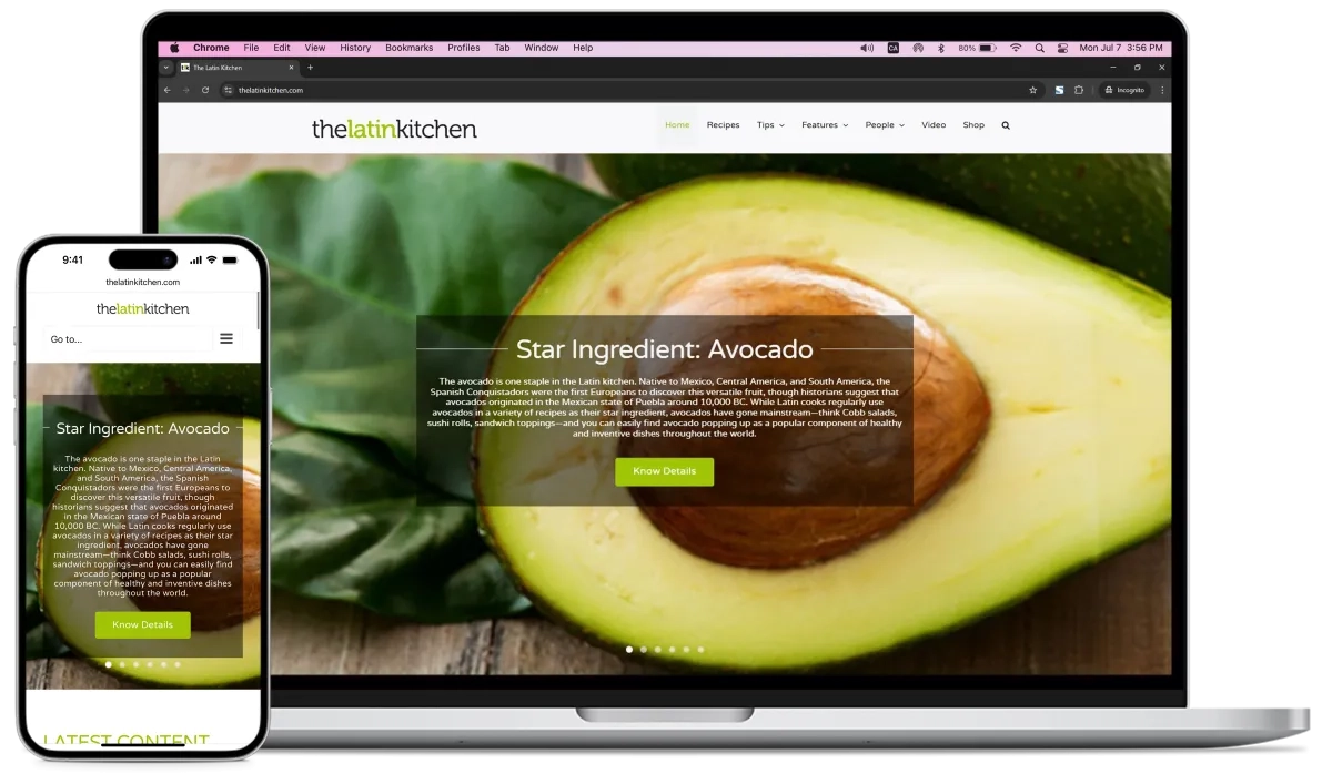 The Latin Kitchen