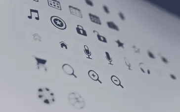 list of web icons