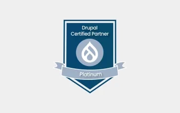 Platinum Drupal certified badge