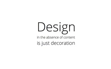 5 Reasons Why Design Should Follow Content 